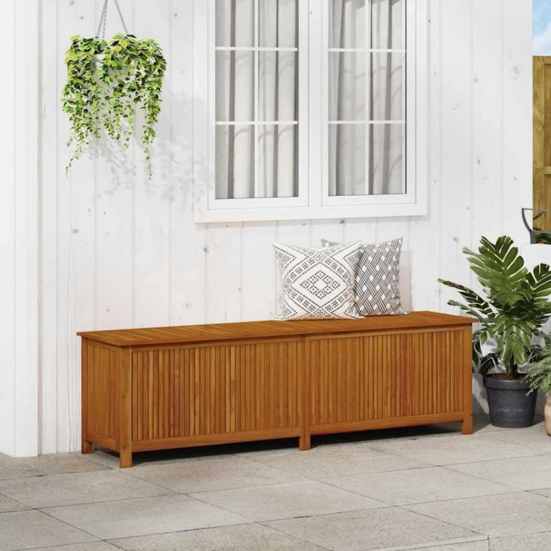 Klappbares Gartenbox fuer Reisen aus Holz